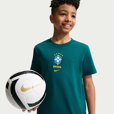 Brazil Big Kids' Nike Soccer T-Shirt. Nike.com